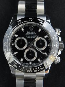 ロレックス デイトナ 116500LN 中古 日本ロレックス正規販売店宝石の八神発行保証書とボックス有