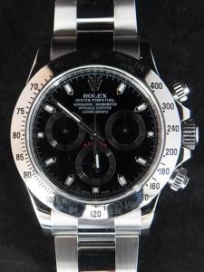 ロレックス デイトナ 116520 中古 ロレックス日本正規店デパート発行保証書　