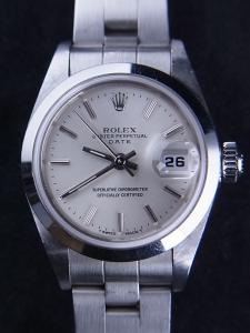 ロレックス パーペチュアルデイト 69160 中古 内箱、外箱、保証書あり　余りコマ１つ