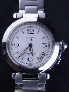 カルティエ パシャ W31015M7 中古 内箱、保証書あり、外箱なし