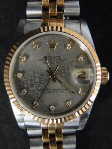 ロレックス デイトジャスト 116233G 中古 内箱外箱なし、保証書あり、余りコマ2個