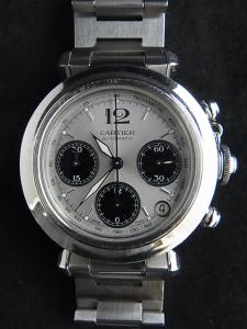 カルティエ パシャ W31048M7 中古 内箱、コマ2つ