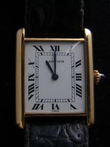 カルティエ タンク unknown 中古 時計本体のみ