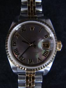ロレックス デイトジャスト 79173NR 中古 内箱外箱コマ4つ