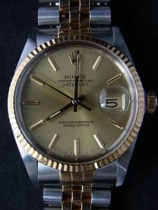 ロレックス デイトジャスト 16013 動いていません 保証書