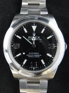 ロレックス エクスプローラー1 214270 中古 内箱、外箱、保証書