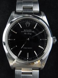 ロレックス エアキング 14000M 中古 内箱、外箱、保証書あり