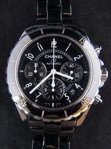 シャネル J12 H0940 中古 内箱外箱保証書コマ2つ