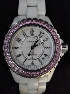 シャネル J12 H1182 中古 内箱外箱