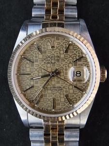 ロレックス デイトジャスト 16233 中古 内箱コマ2つ