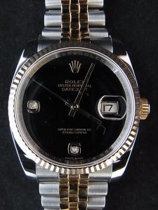 ロレックス デイトジャスト 116233G 中古 内箱外箱保証書