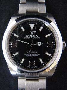 ロレックス エクスプローラー1 214270 中古 内箱外箱保証書コマ1つ