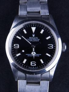 ロレックス エクスプローラー1 114270 中古 ロレックス純正内箱、外箱、保証書あり