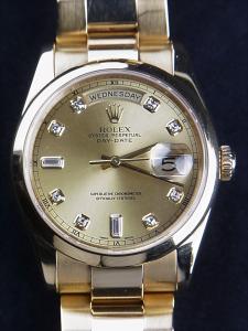 ロレックス デイデイト 118208 中古 内箱、外箱、保証書