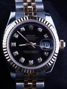 ロレックス デイトジャスト 179171G 中古 内箱 外箱 保証書 余りコマ2つ