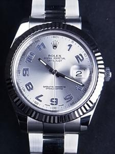 ロレックス デイトジャスト 116334 中古 内箱 外箱 余りコマ2つ