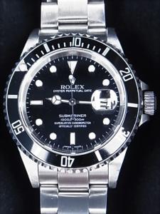 ロレックス サブマリーナ 16610 中古 内箱 外箱 余りコマ1つ