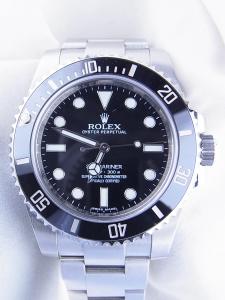 ロレックス サブマリーナ 114060 中古 内箱 外箱 保証書 余りコマ3つ