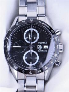 タグホイヤー カレラ CV2010_BA0794 中古 内箱 外箱 保証書 余りコマ2つ