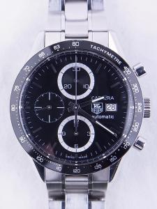 タグホイヤー カレラ CV2010_BA0786 中古  保証書 余りコマ2つ
