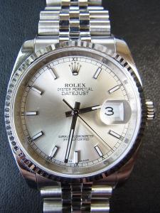 ロレックス デイトジャスト 116234 中古 内箱 外箱 保証書 余りコマ4つ