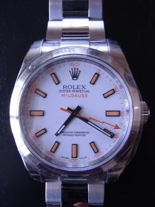 ロレックス ミルガウス 116400 新品未使用 内箱 外箱 保証書