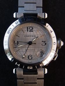 カルティエ パシャ W31029M7 中古 内箱 保証書 余りコマ2つ