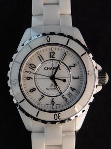 シャネル J12 H0970 中古 内箱 外箱 保証書 余りコマ3つ