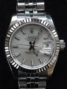 ロレックス デイトジャスト 179174 中古  保証書