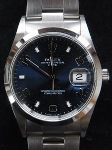 ロレックス パーペチュアルデイト 15200 中古  保証書