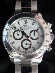 ロレックス デイトナ 116520 中古 内箱 外箱 保証書 余りコマ1つ
