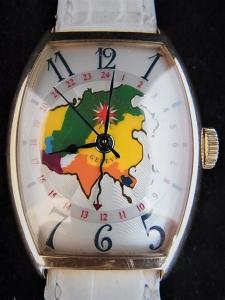 フランクミュラー ワールドワイド 5850ww 中古 -