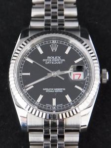 ロレックス デイトジャスト 116234 中古 内箱 外箱 保証書 余りコマ3つ