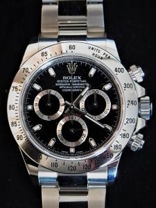 ロレックス デイトナ 116520 中古 内箱 外箱 保証書 余りコマ3つ