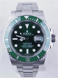 ロレックス サブマリーナ 116610LV 中古 内箱外箱保証書コマ2つ