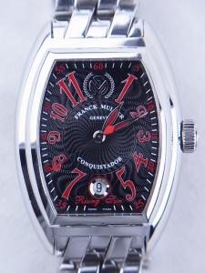 フランクミュラー コンキスタドール 8005H-SC 中古 内箱 外箱 保証書 余りコマ3つ