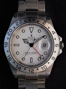 ロレックス エクスプローラー2 16570 中古 内箱保証書コマ1つ