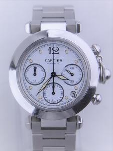 カルティエ パシャ W31039M7 中古 内箱 保証書