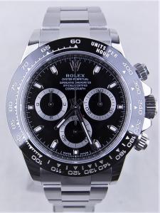 ロレックス デイトナ 116500LN 中古 内箱 外箱 保証書 余りコマ2つ