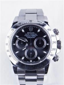 ロレックス デイトナ 116520 中古 内箱 外箱 保証書 余りコマ2つ