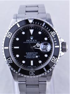 ロレックス サブマリーナ 16610 中古 内箱 外箱 保証書