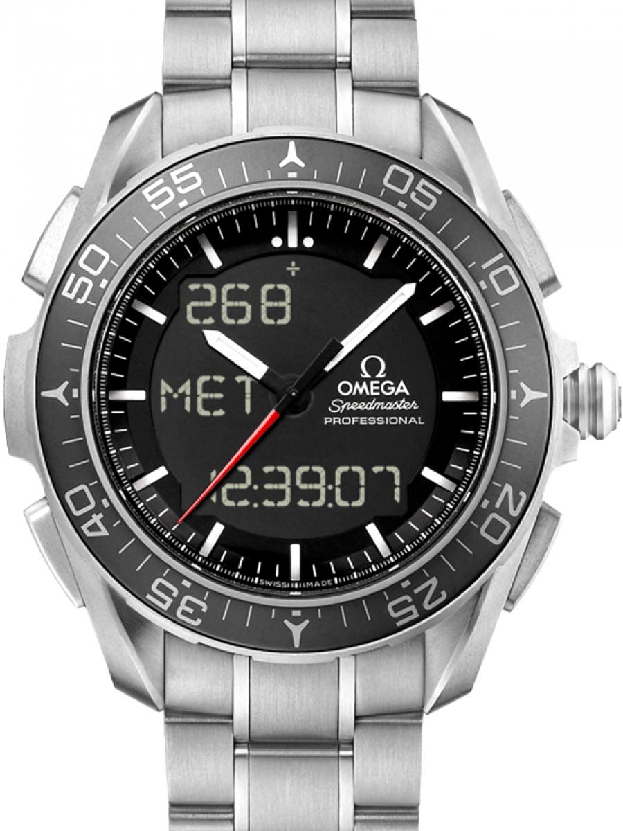 オメガ スピードマスター 318.90.45.79.01.001 ブラック スカイウォーカーX-33(それほど使用感の無い中古)