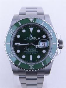 ロレックス サブマリーナ 116610LV 中古 内箱 外箱 保証書 余りコマ1つ