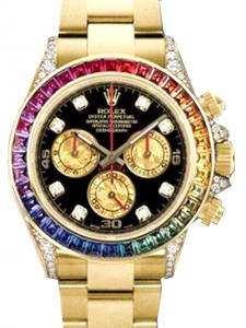 ロレックス デイトナ 116598G-RBOW 中古 内箱、外箱、保証書