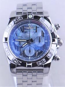 ブライトリング クロノマット AB0110 中古 内箱 外箱 保証書 余りコマ2つ