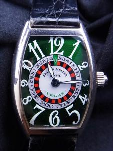 フランクミュラー ヴェガス 5850-VEGAS 中古 内箱 外箱 保証書