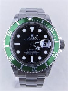 ロレックス サブマリーナ 16610LV 中古スクラッチあり 内箱 外箱 余りコマ1つ