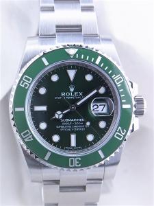 ロレックス サブマリーナ 116610LV 中古 内箱 外箱 保証書 余りコマ3つ