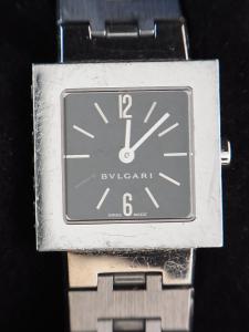 ブルガリ クアドラード SQ22SS 傷の多い中古 無し