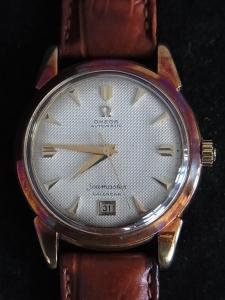 オメガ シーマスター unknown ケースに経年劣化が見られる中古 無し